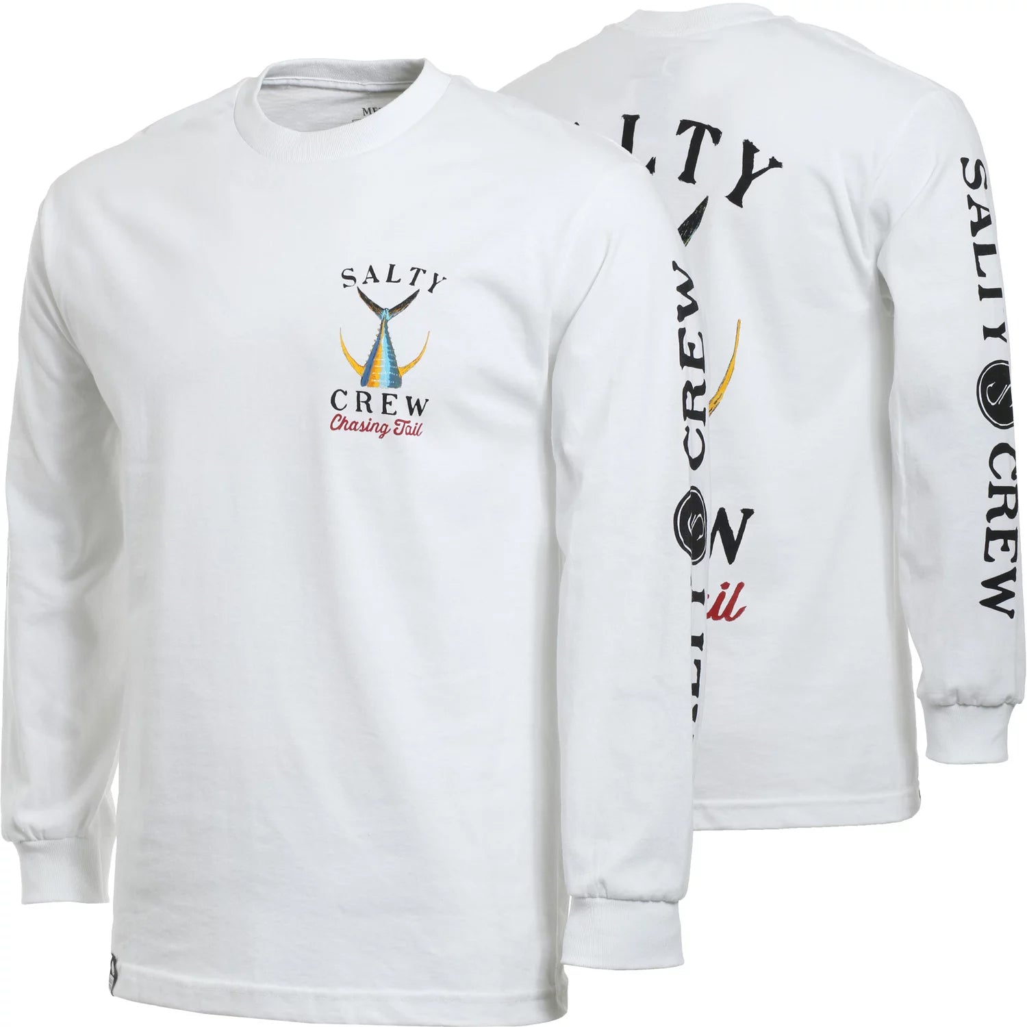 Salty Crew Tailed LS Tech Tee White XL