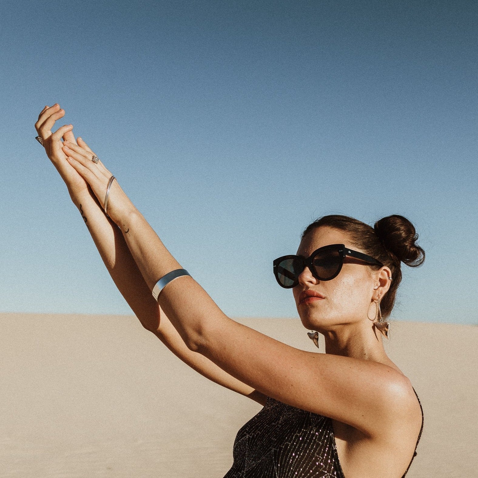 Sito Good Life Polarized Sunglasses Black IronGrey