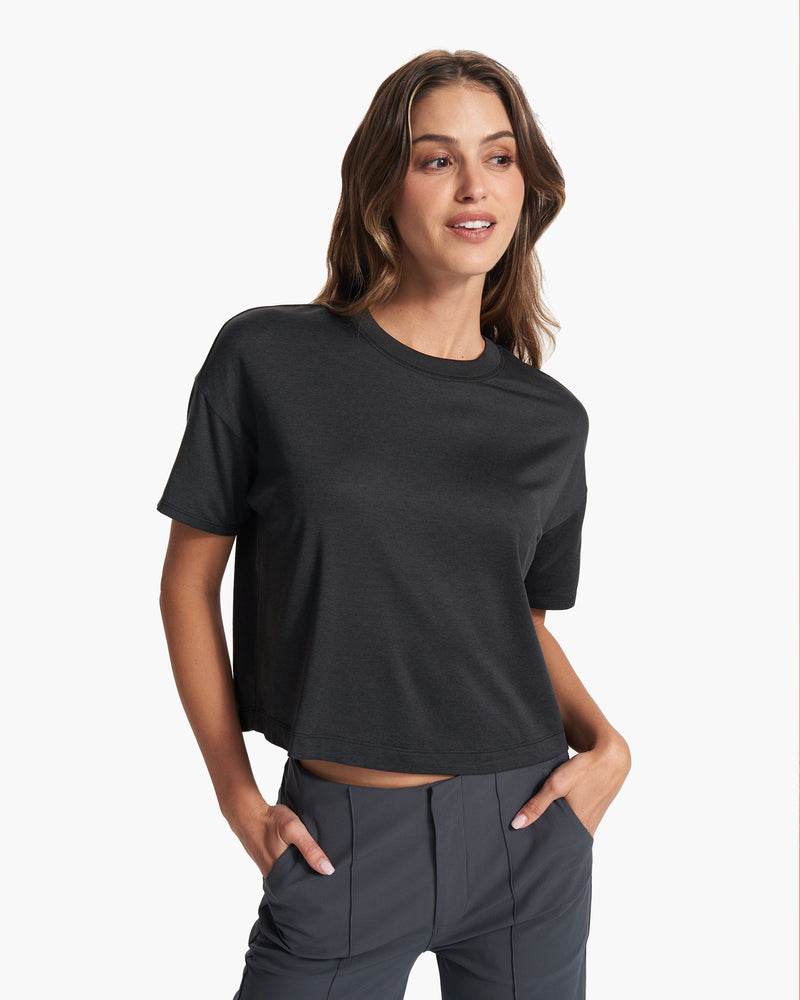 Vuori Women's Energy SS Tee HBK S