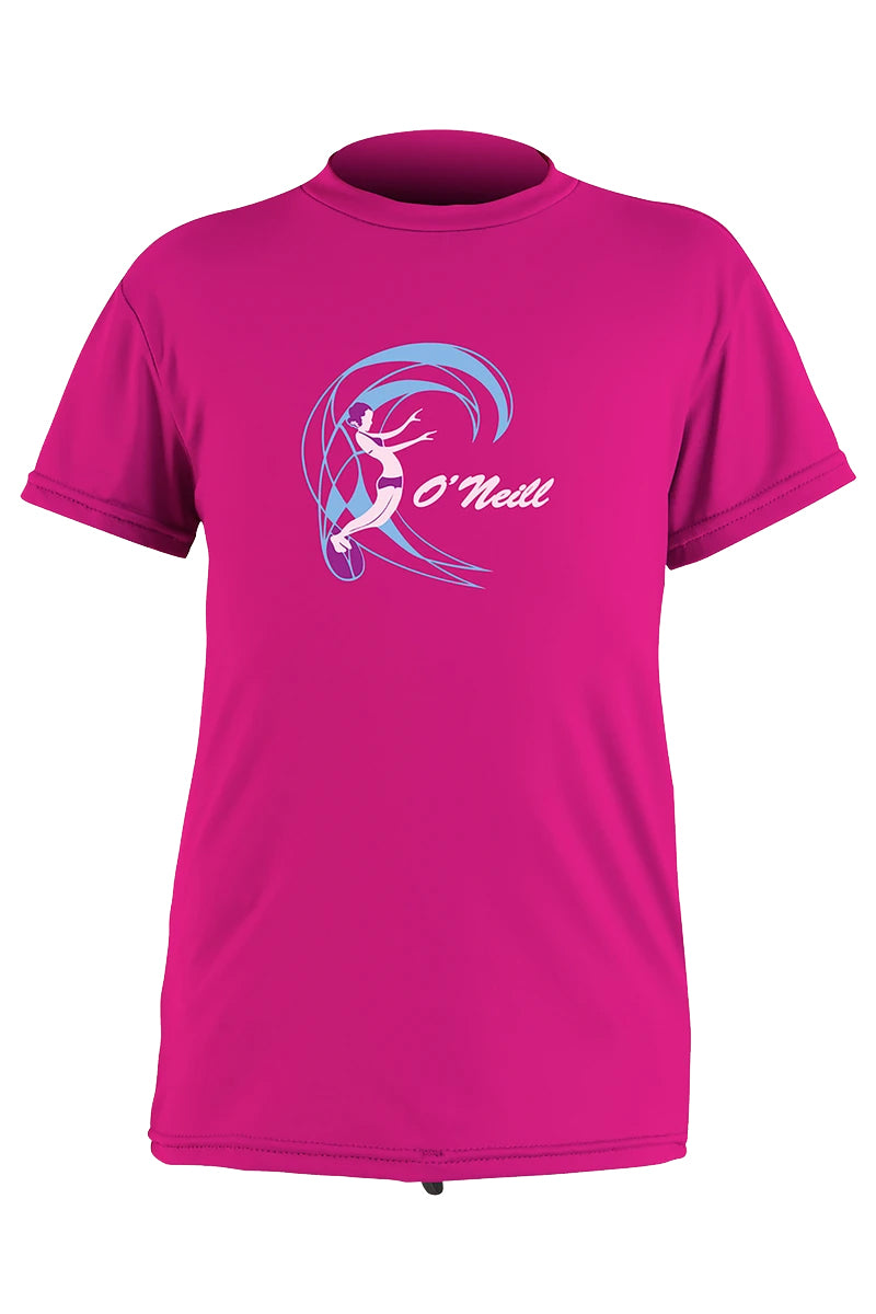 O'Neill Toddler O'Zone SS Sun Shirt Berry 2