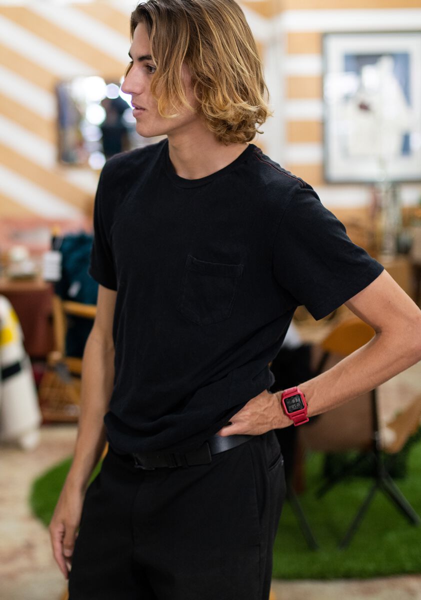 Nixon The Staple Watch 200-Red