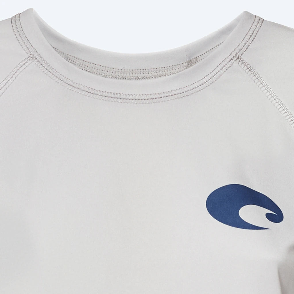 Costa Del Mar Tech Array Long Sleeve Tee PearlGrey l