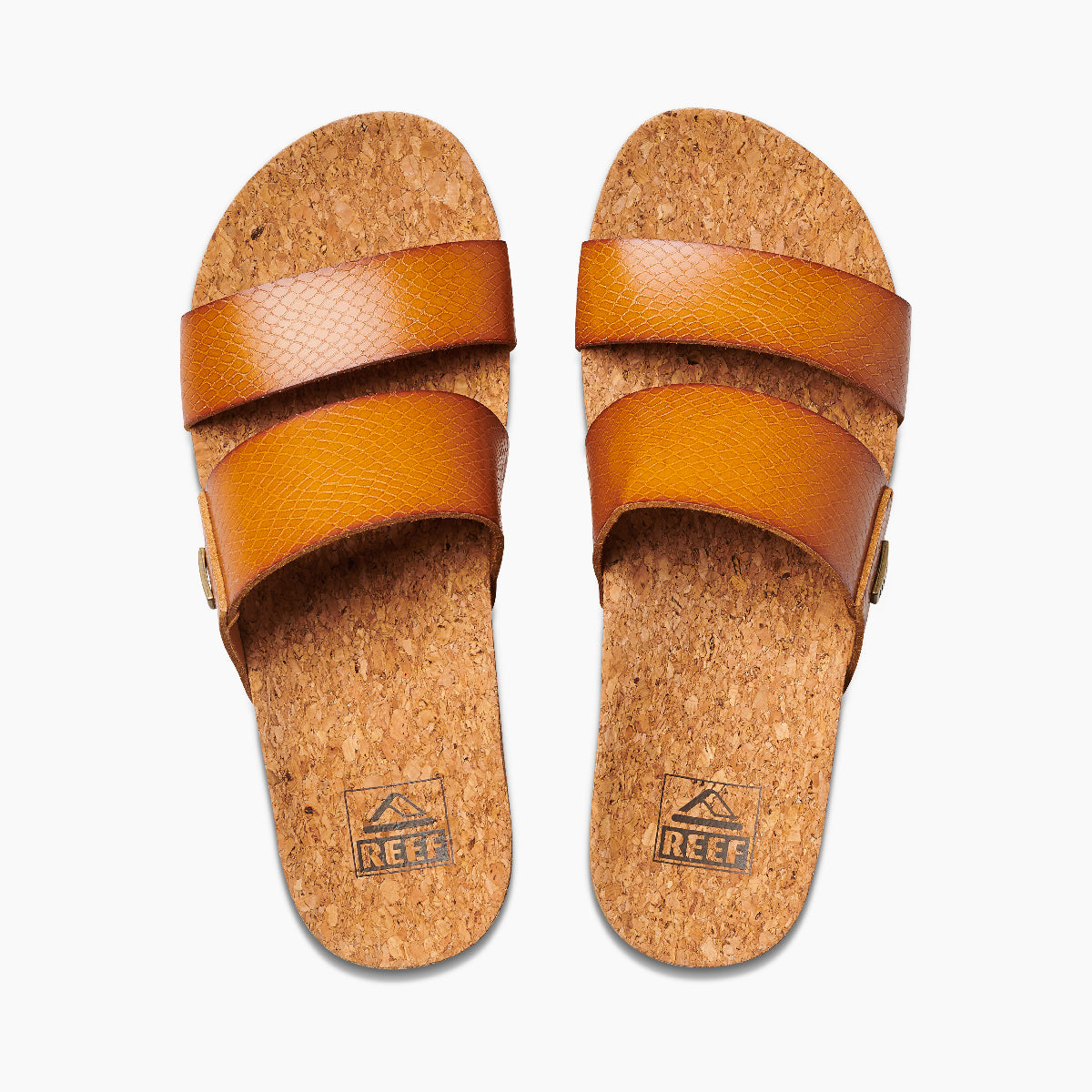 Reef Cushion Vista Higher Womens Sandal Cognac 8