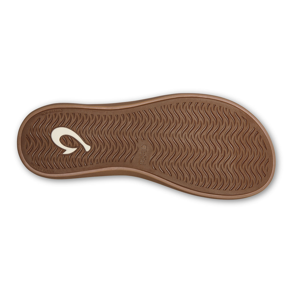 Olukai Kapehe Luana Womens Sandal 2KFM-Silver Sahara 6