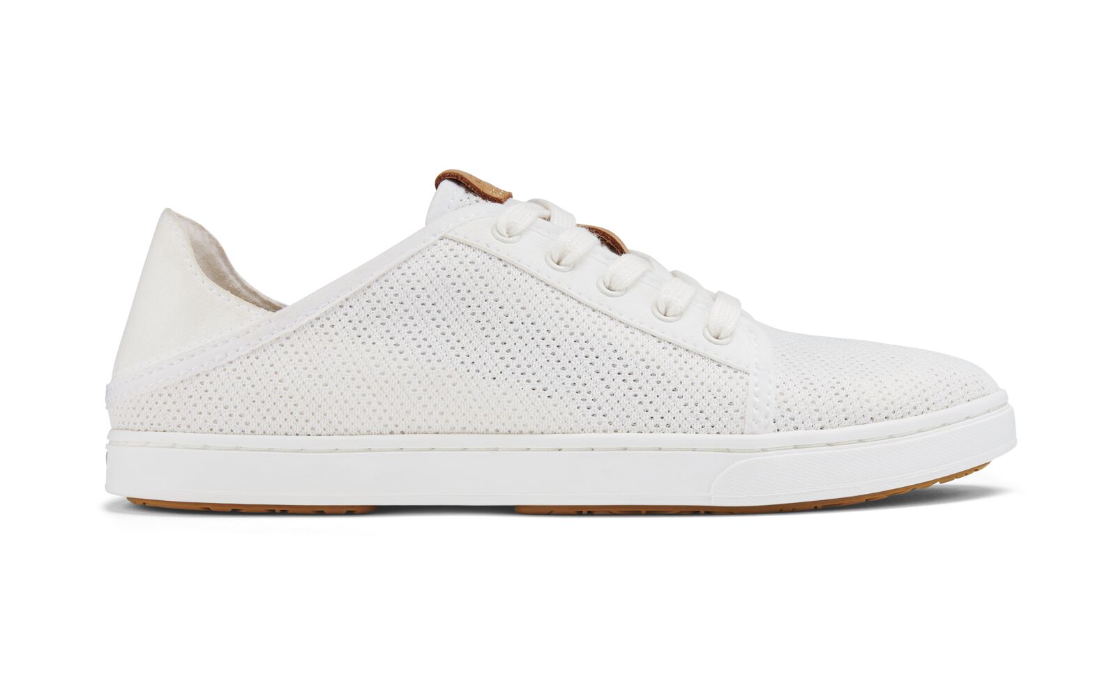 Olukai Pehuea Li Womens Shoe 4R4R-White-White 9