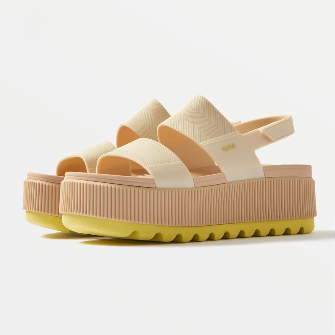 Reef Water Vista Higher Womens Sandal Sand Lime 7