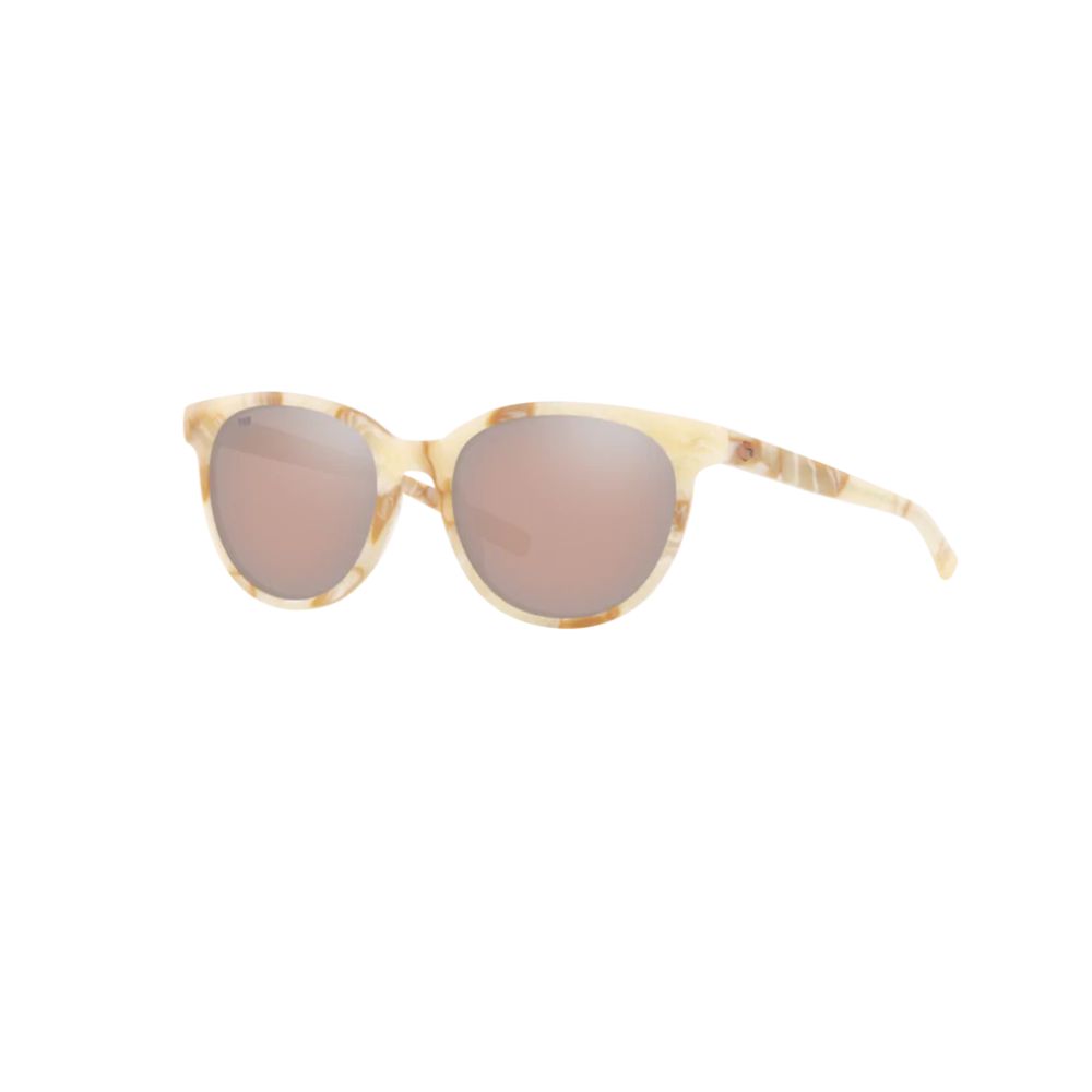 Costa Del Mar Isla Sunglasses ShinySeashell GreenMirror 580G