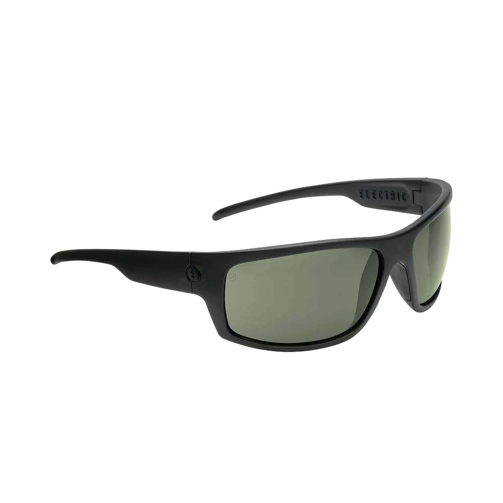 Electric Tech One XLS Polarized Sunglasses Matte Black Ohm Grey Sport