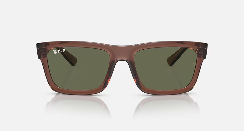 Ray-Ban Warren Sunglasses TransparentBrown DkGreen