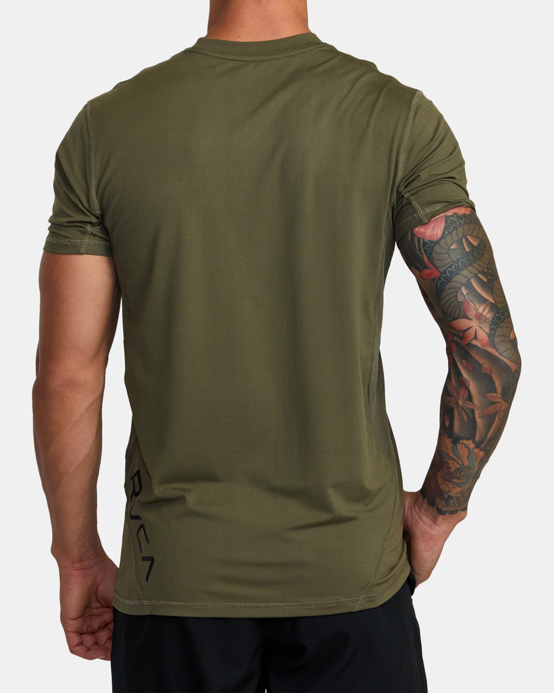 RVCA Sport Vent SS Tee OLV-Olive S