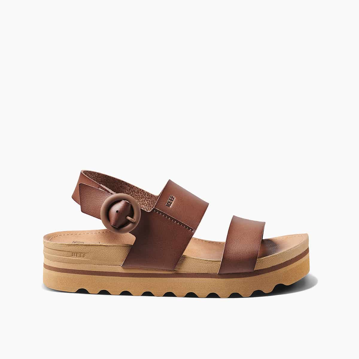 Reef Vista Hi Buckle Womens Sandal Espresso 10