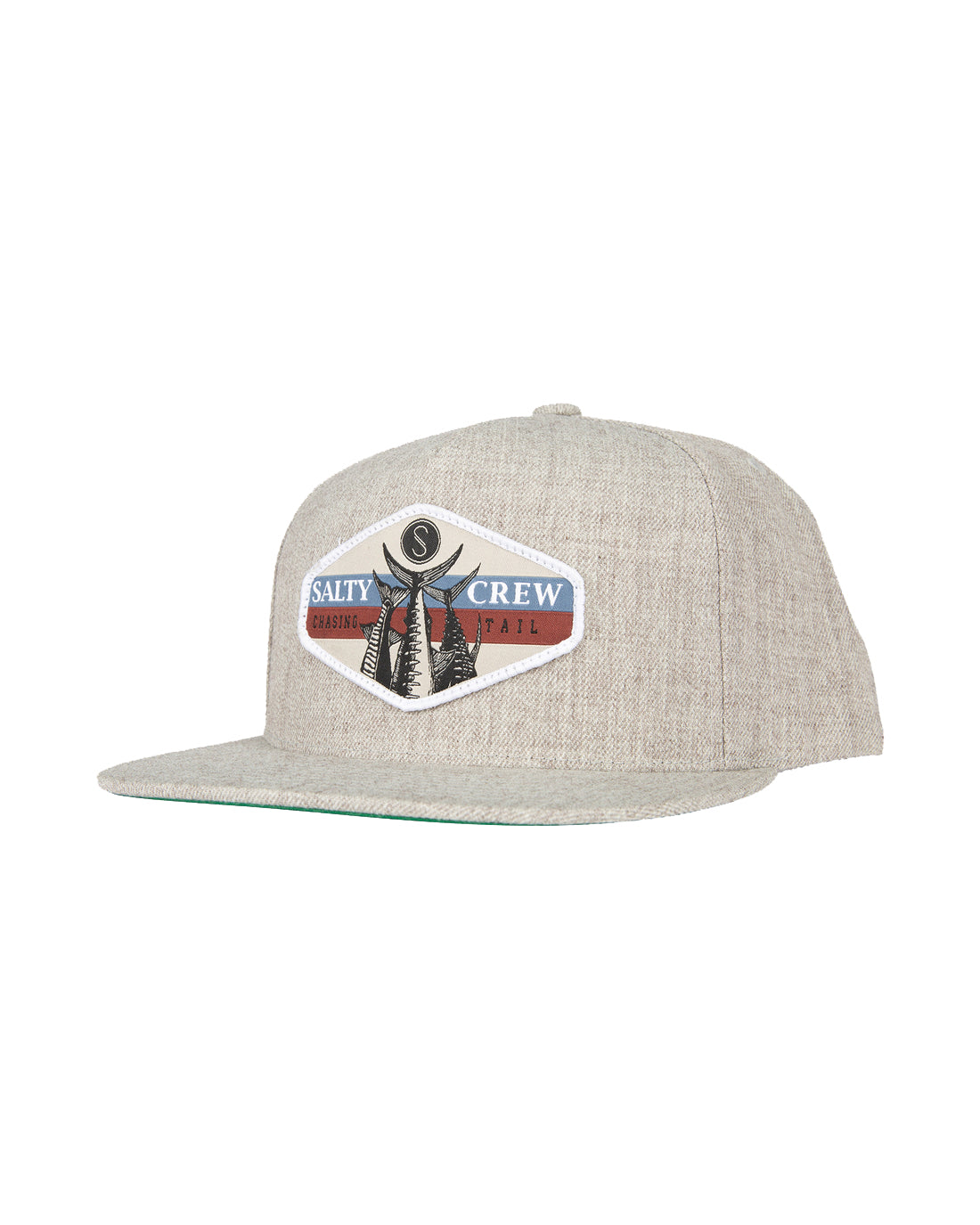 Salty Crew High Tail 5 Panel Hat Oatmeal One Size