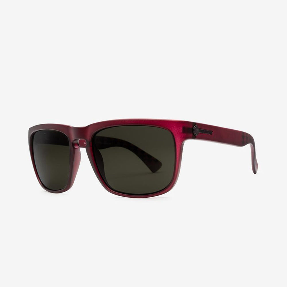 Electric Knoxville XL Polarized Sunglasses JM Boars Blood Grey Square