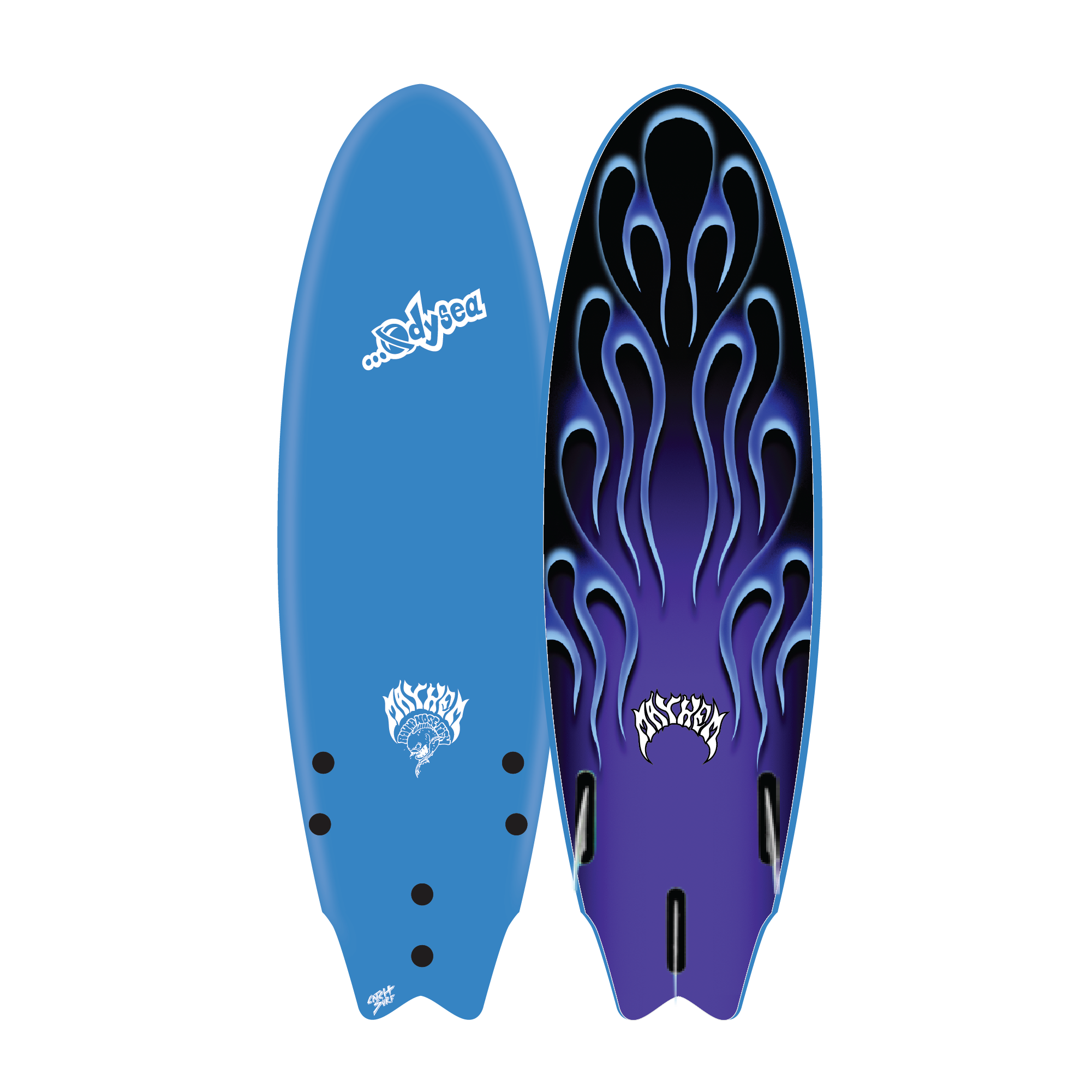 Odysea X Lost RNF BL22-Blue 5ft11in