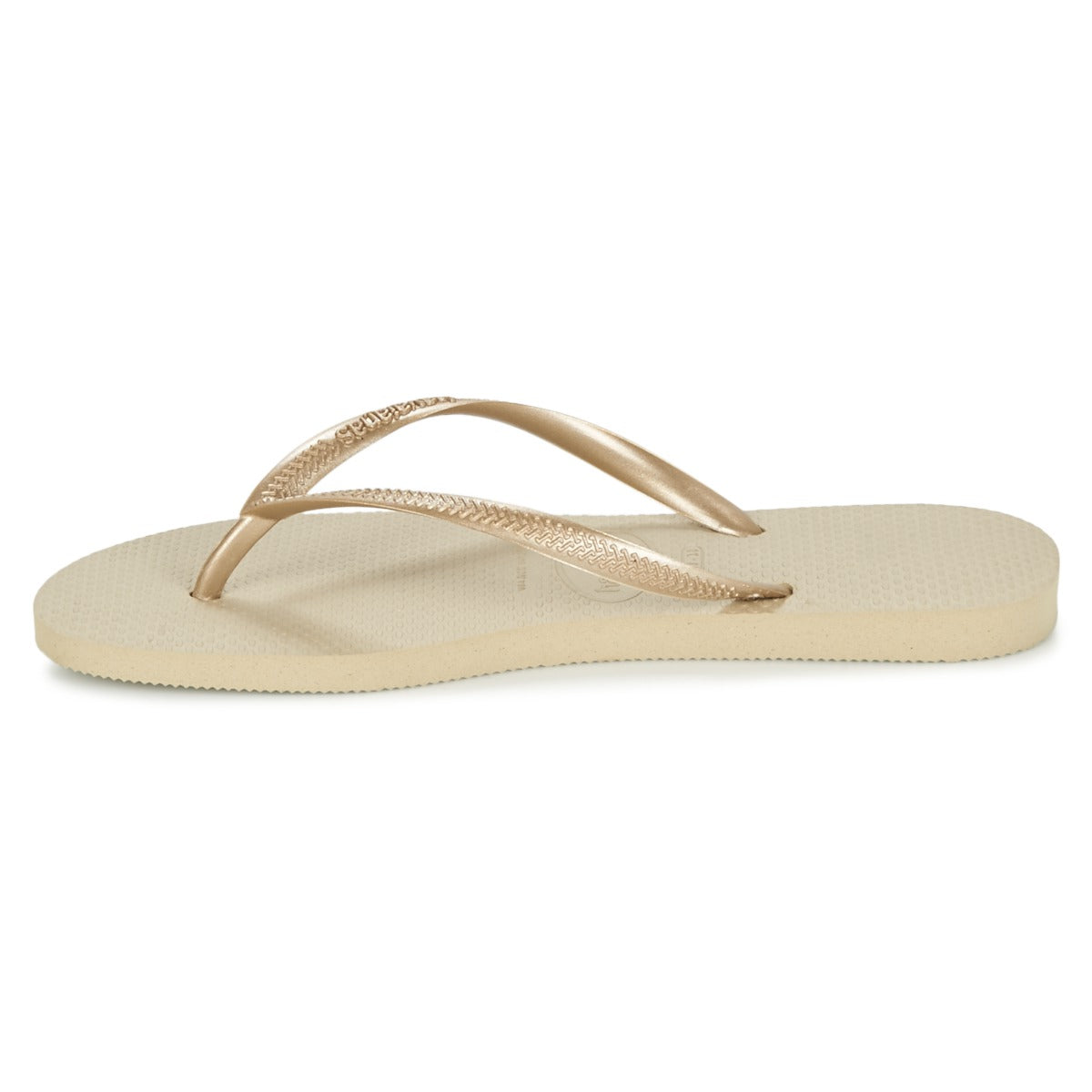 Havaianas Slim Womens Sandal 2719-Sand Grey-Light Golden 9