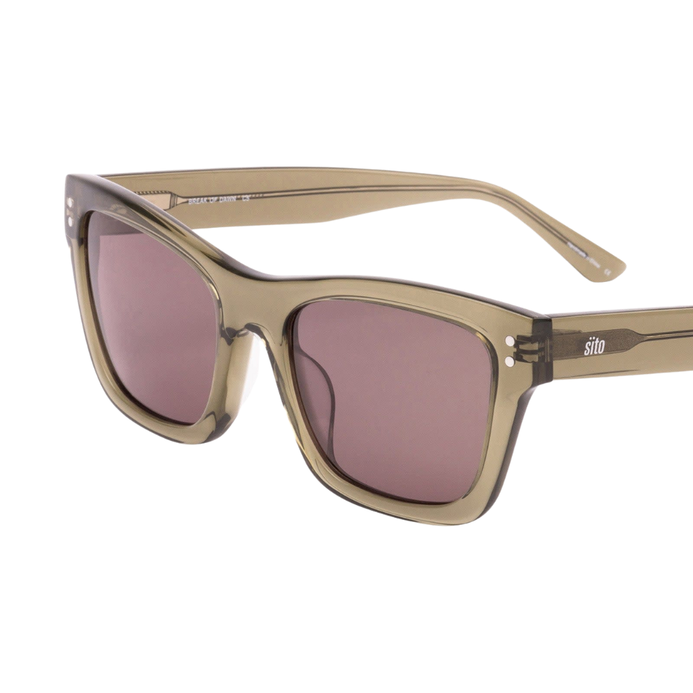 Sito Break of Dawn Polarized Sunglasses Moss GreyPolar