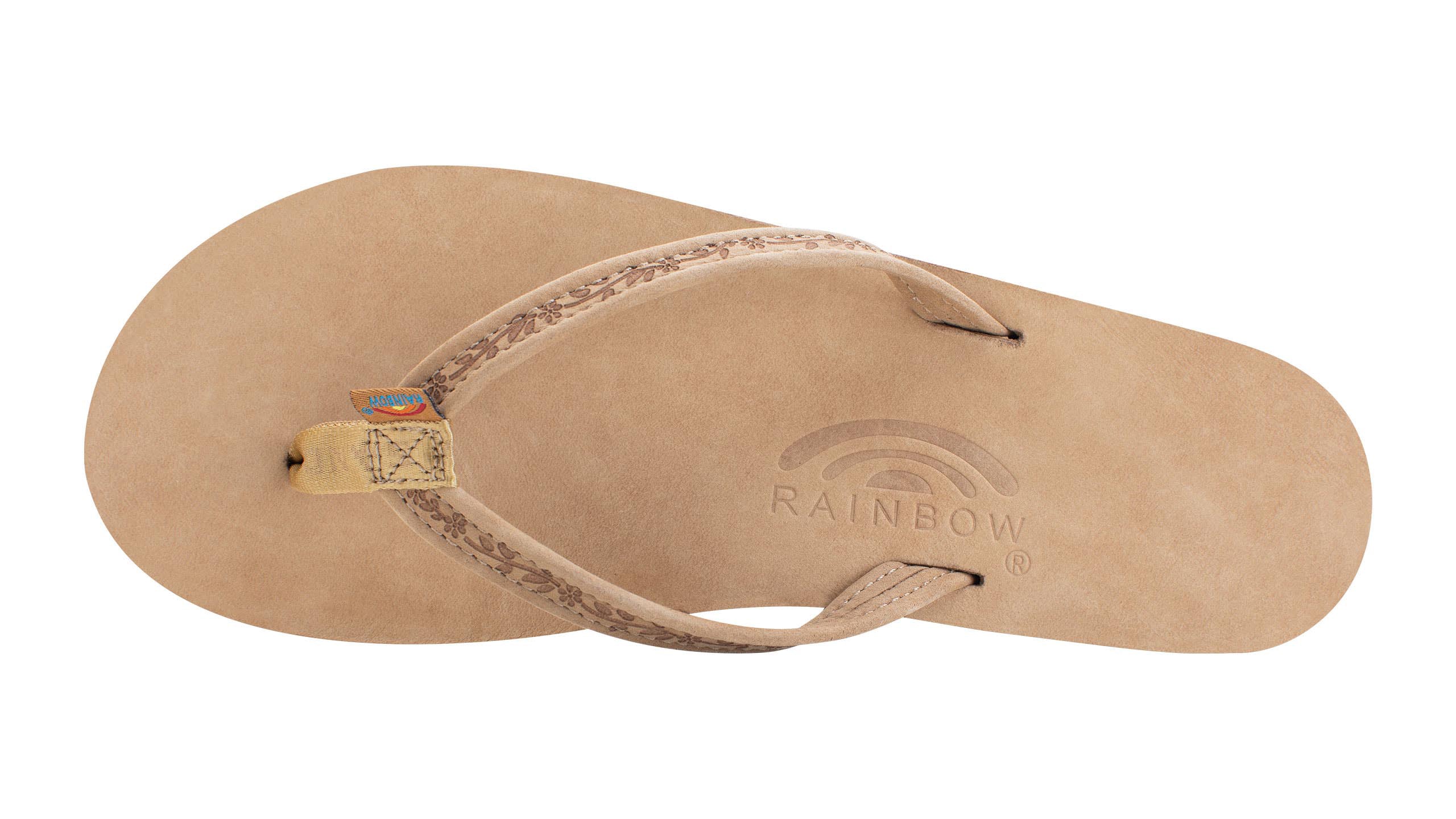 Rainbow Las Flores Womens Sandal Sierra Brown L