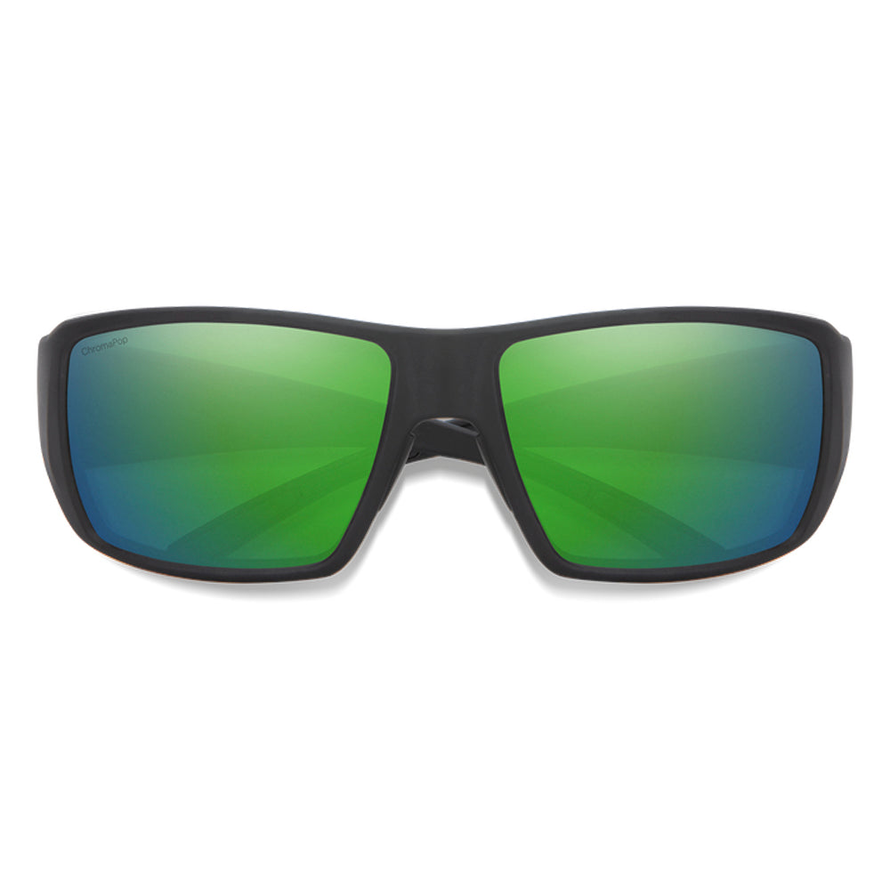 Smith Guides Choice Polarized Sunglasses MatteBlack GreenMirror ChromapopGlass