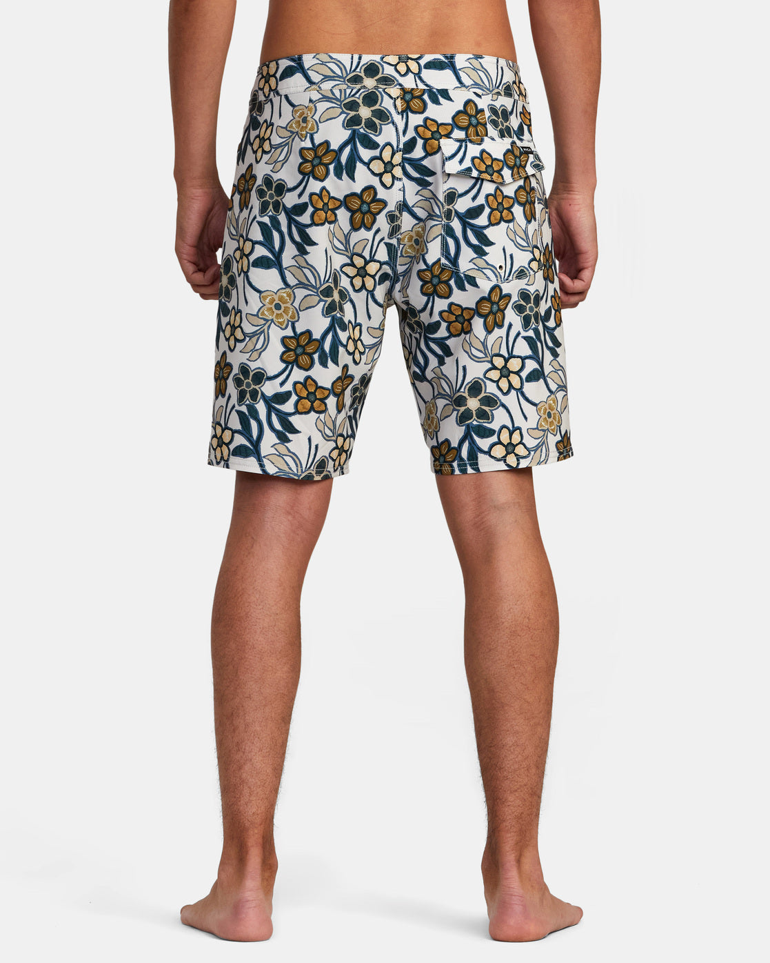 RVCA VA Print Trunk SLB-Silver Beach 34