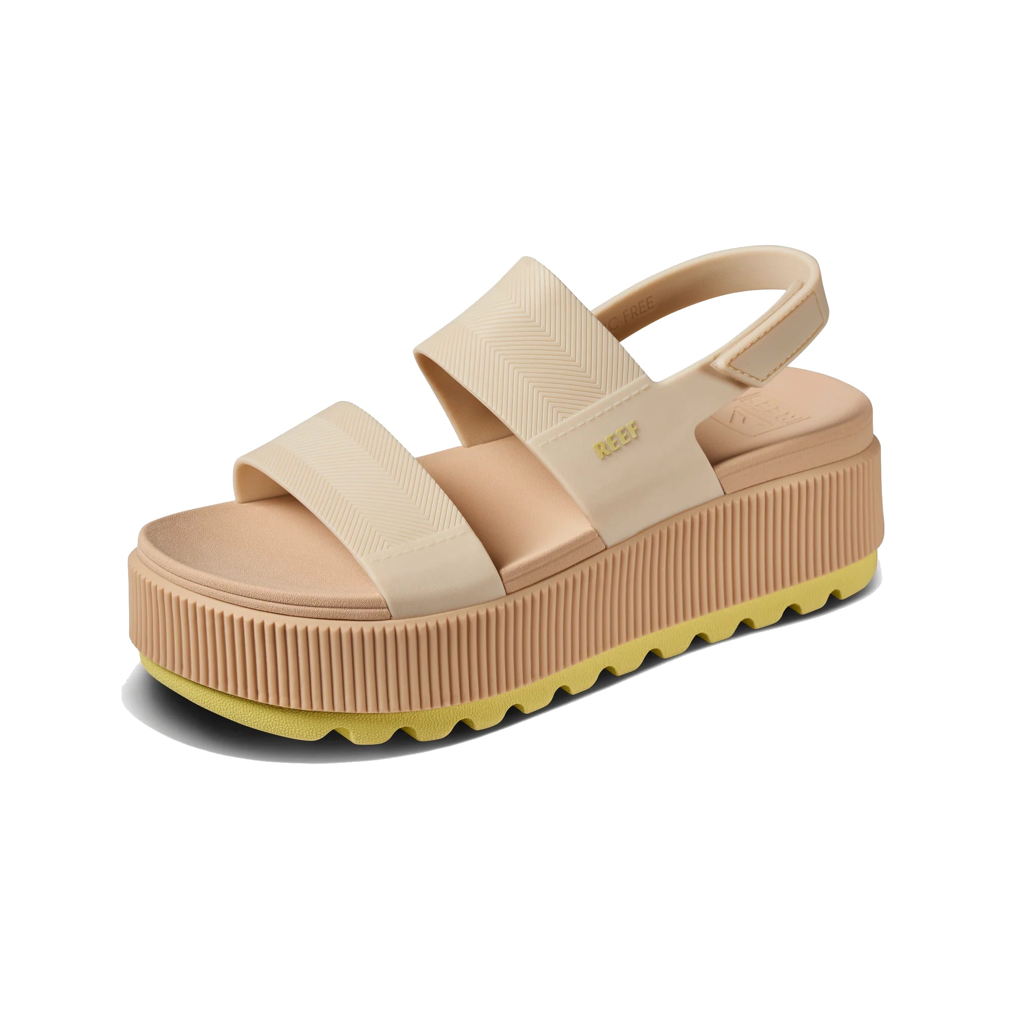 Reef Water Vista Higher Womens Sandal Sand Lime 8