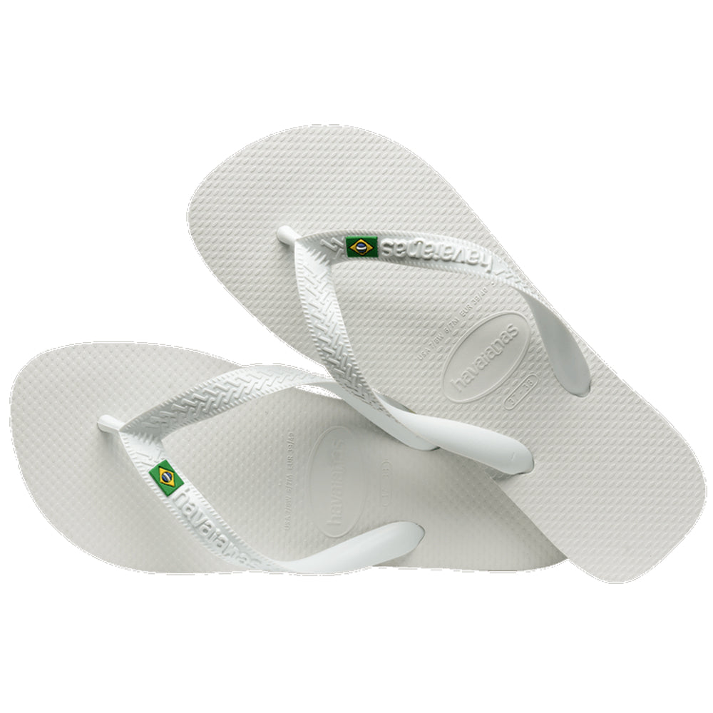 Havaianas Brazil Logo Mens Sandal 0001-White24 9