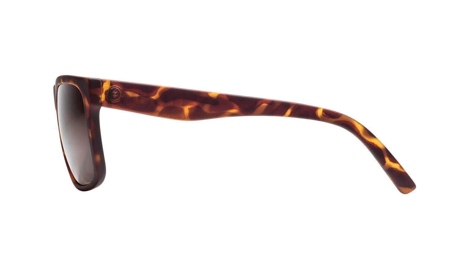 Electric Swingarm XL Polarized Sunglasses Matte-Tort Ohm-Bronze Square