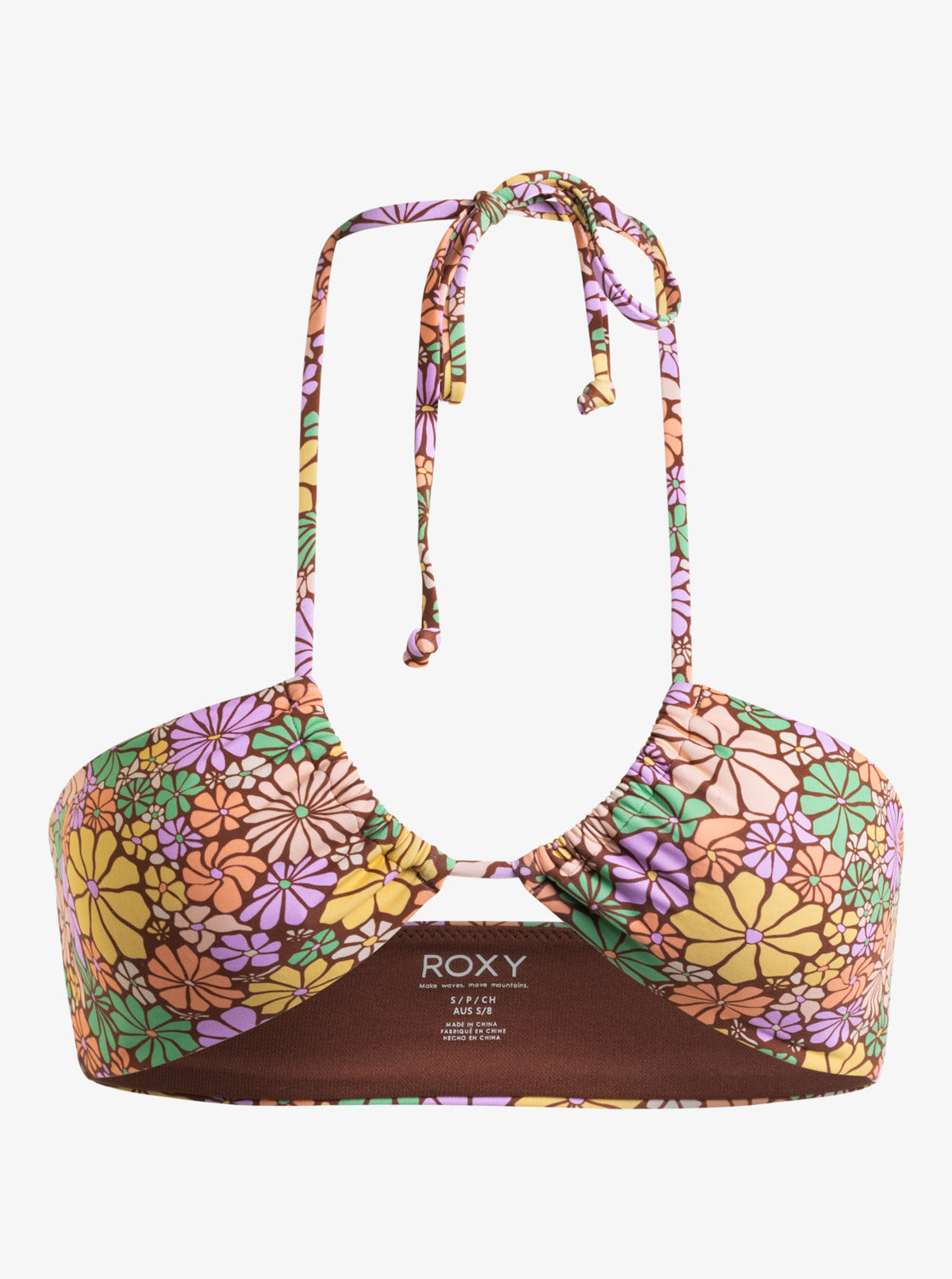 Roxy All About Sol Bikini Top CQR7 L