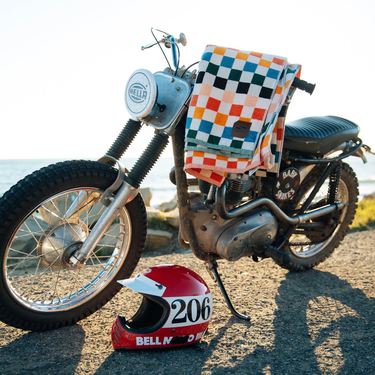 SlowTide Woven Towel Sundown Multi 40x70