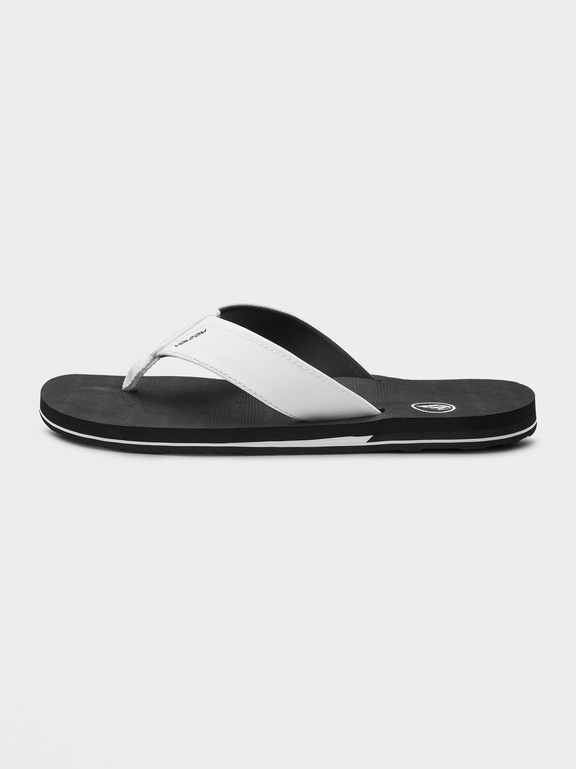 Volcom Victor Mens Sandal WHT-White 6