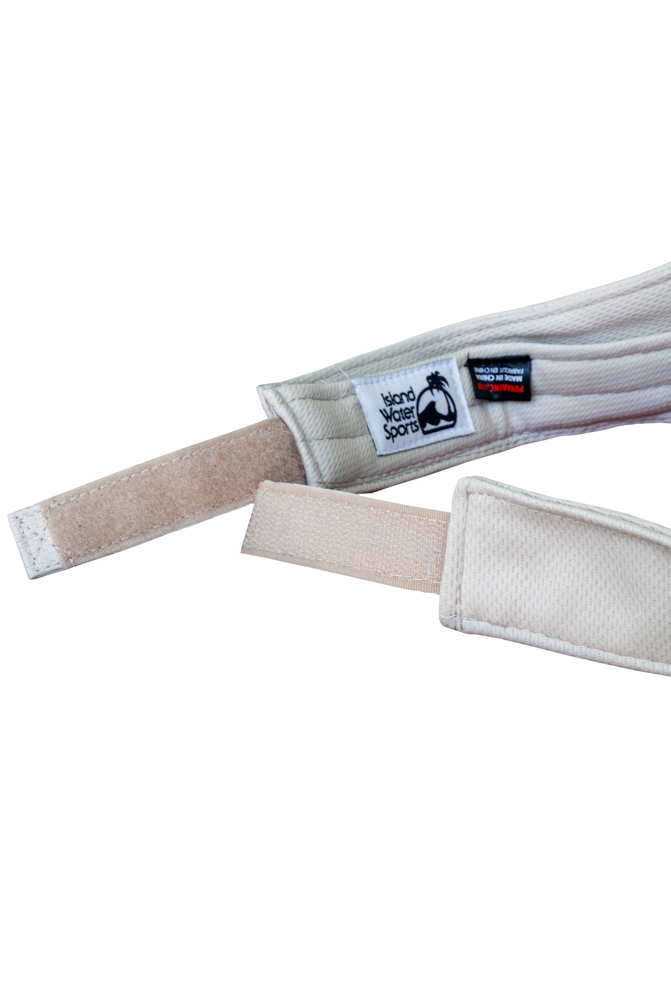 Island Water Sports Classic Script Visor Stone OS