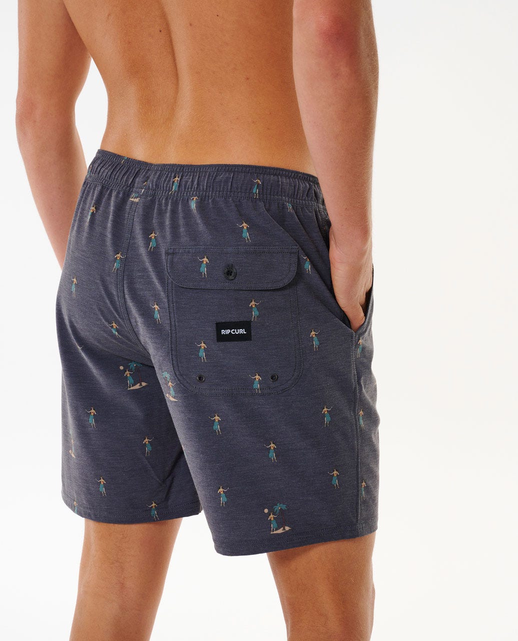Rip Curl Hula Breach Volley 0090-BLACK S