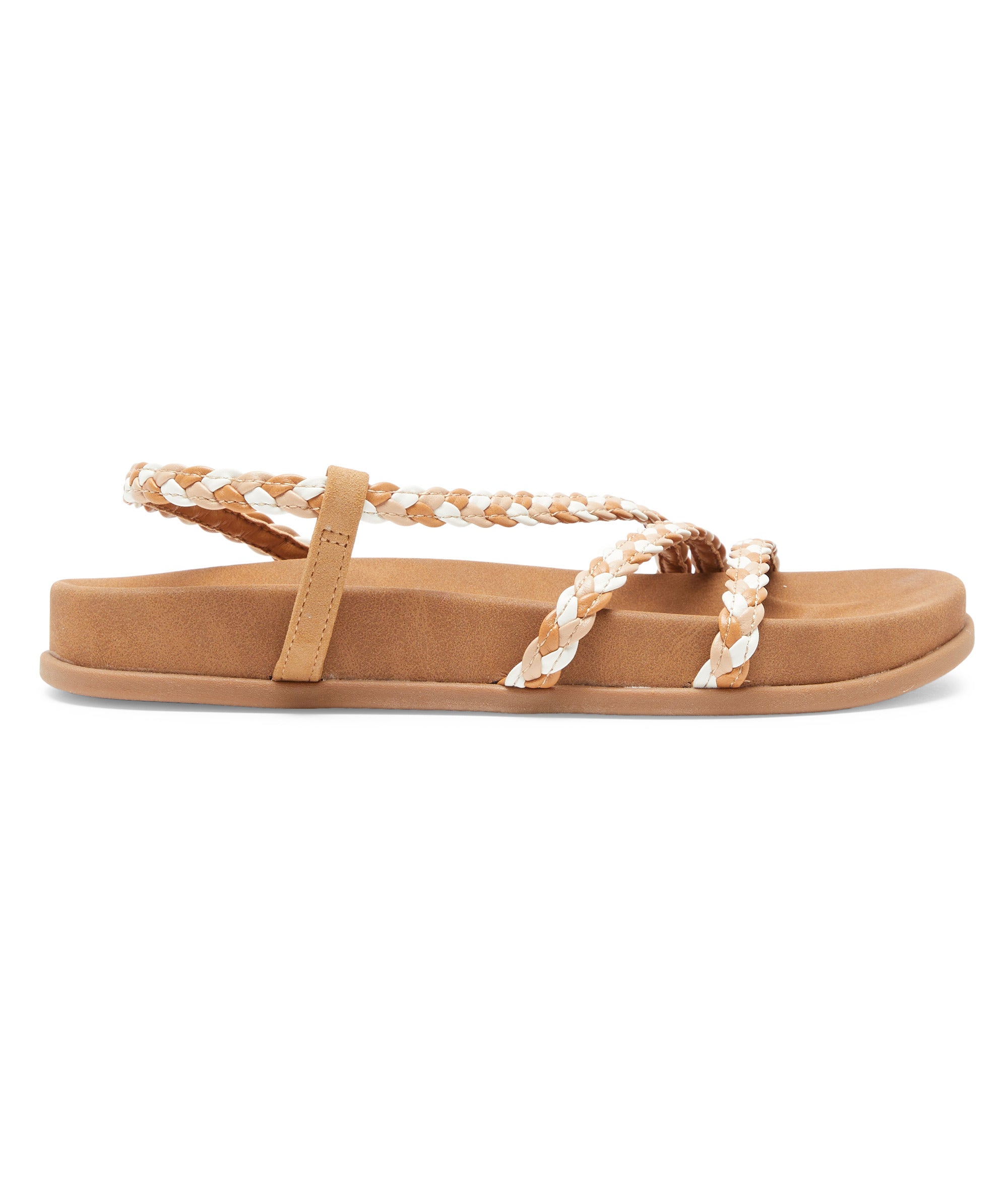 Roxy Ymani Womens Sandal BTN-Brown-Tan 10
