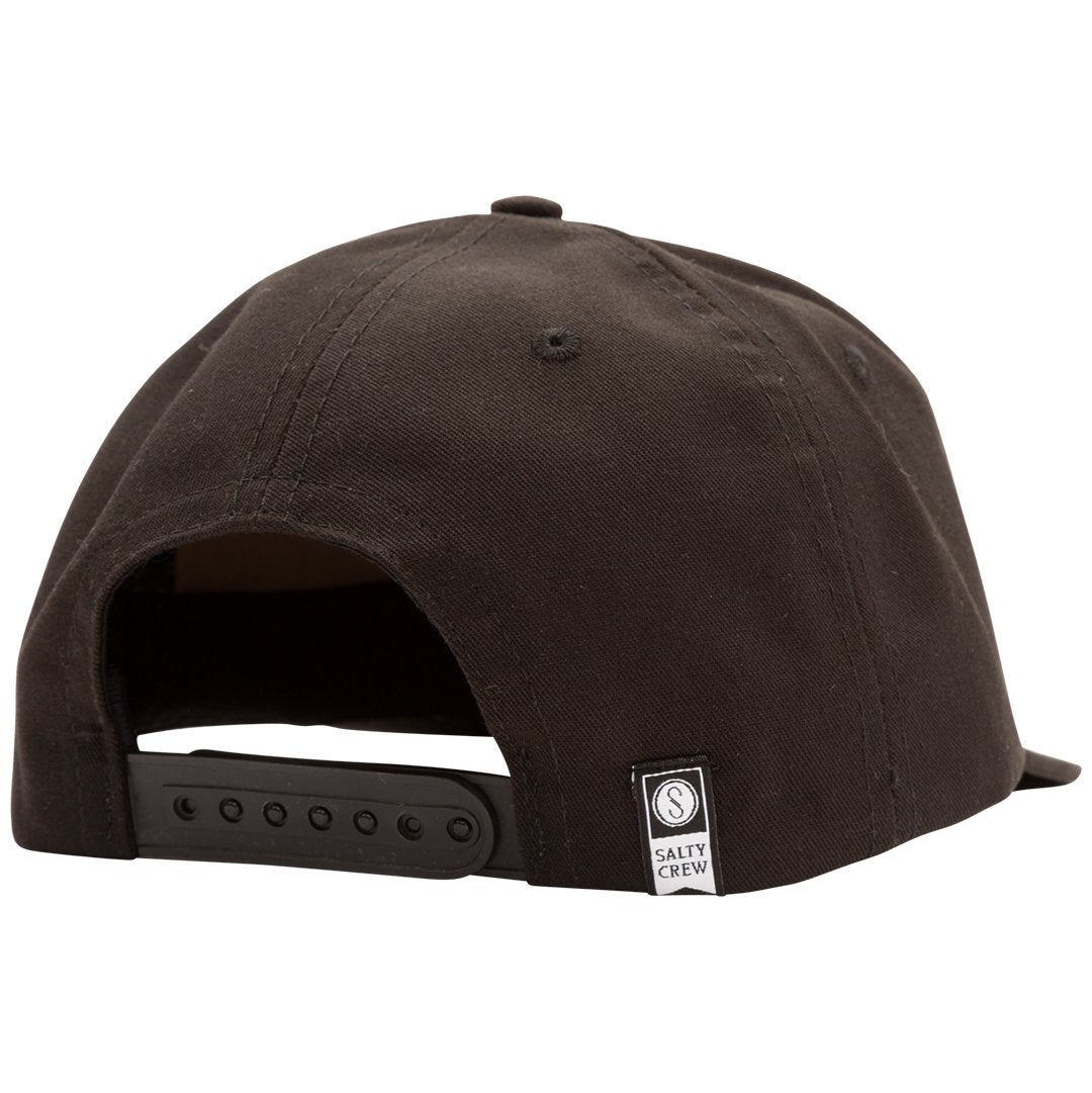 Salty Crew Bruce 6 Panel Hat Black OS
