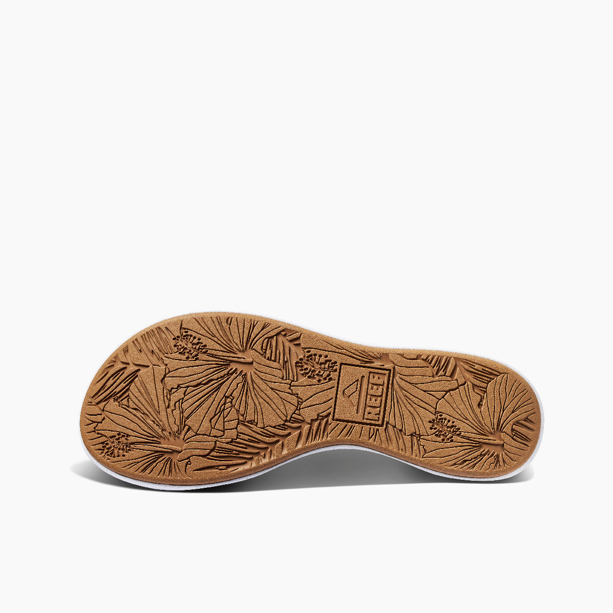 Reef Cushion Cloud Womens Sandal White-Tan 11