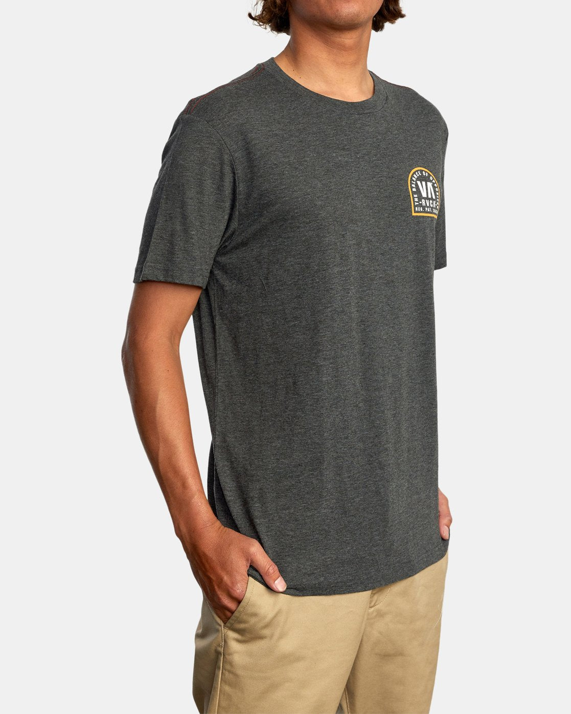 RVCA Tomb Seal Tee BLK2 S