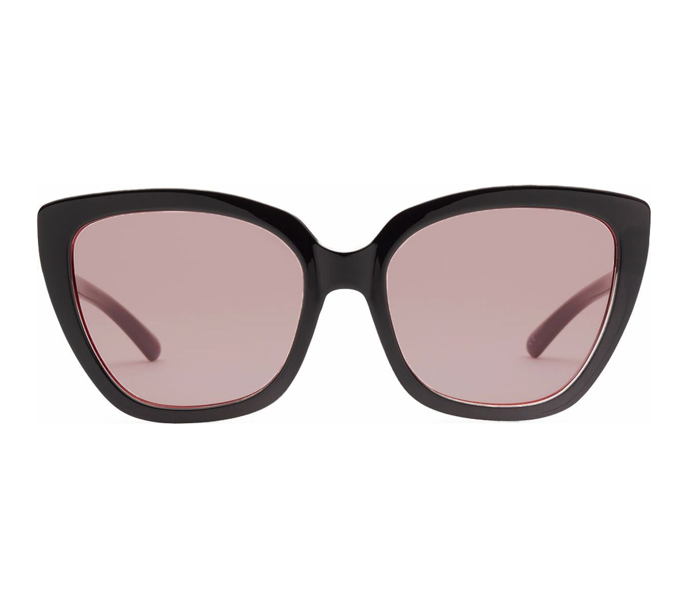 Volcom Milli Polarized Sunglasses GlossBlack Light Rose