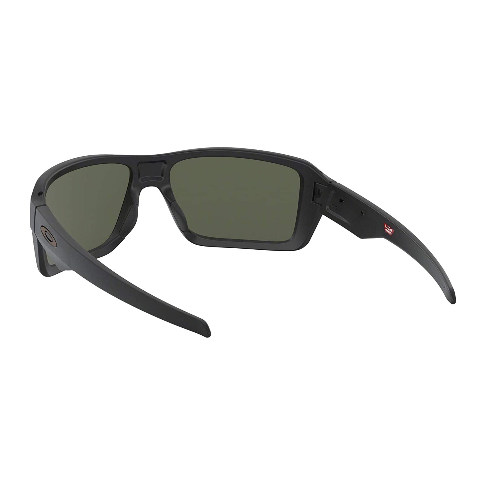Oakley Double Edge Sunglasses MatteBlack DarkGrey Square