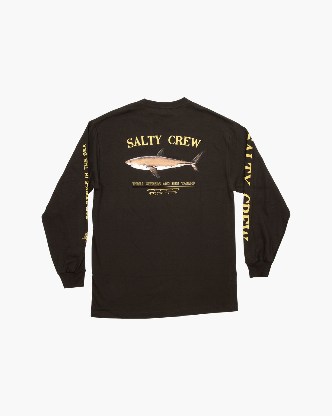 Salty Crew Bruce L/S Tee Black M