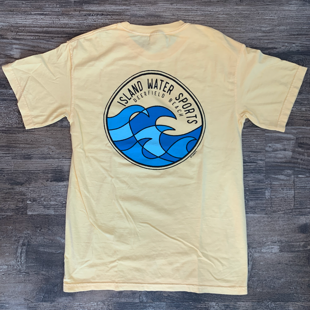 Island Water Sports Color Block Waves S/S Tee