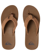 Quiksilver Carver Suede Youth Sandal TKD0-Tan 1 Y