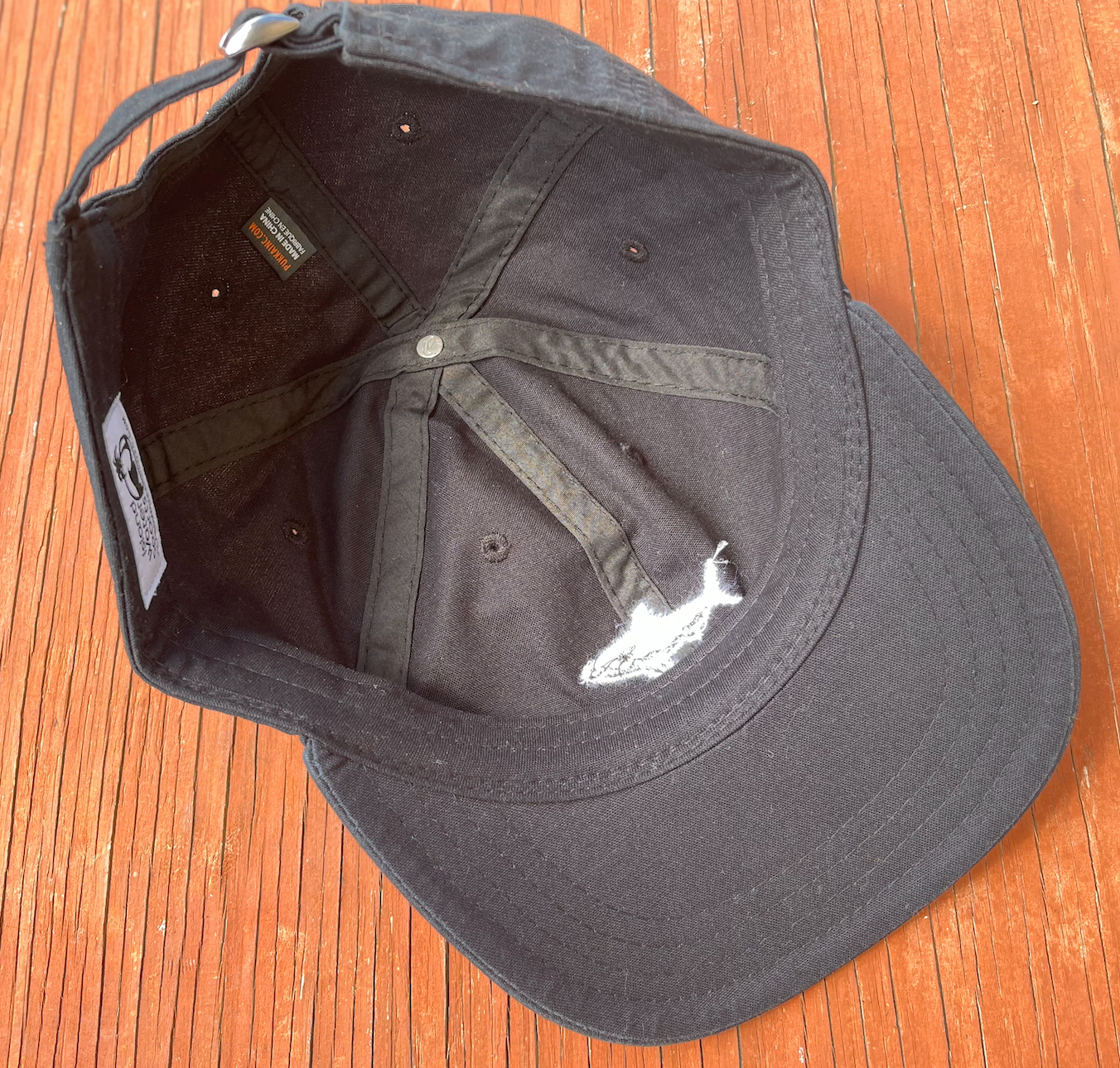 Island Water Sports Low Profile Shark Hat Black/Black OS