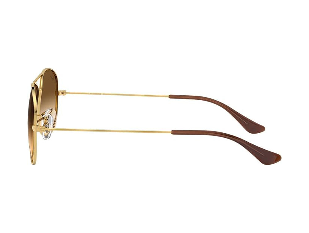 Ray Ban Cockpit Sunglasses Arista ClearGradientBrown Aviator