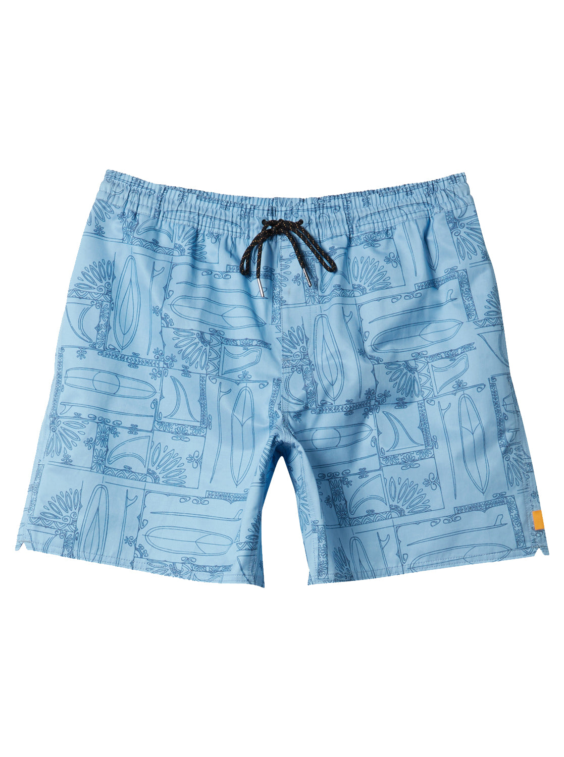 Quiksilver Waterman Longboard Volley 17" Elastic Waist Shorts BHC9 XL