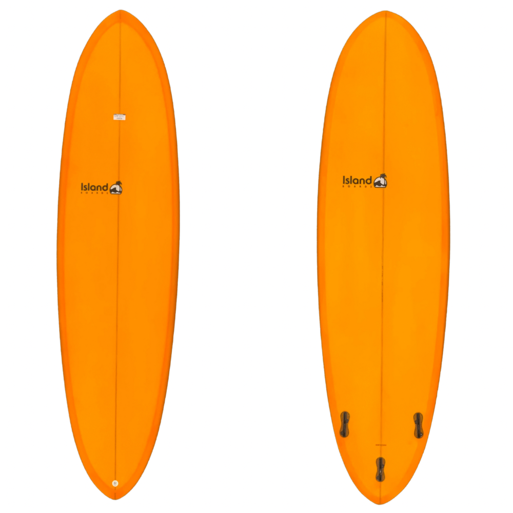 Island Boards Funshape Orange 6ft10in