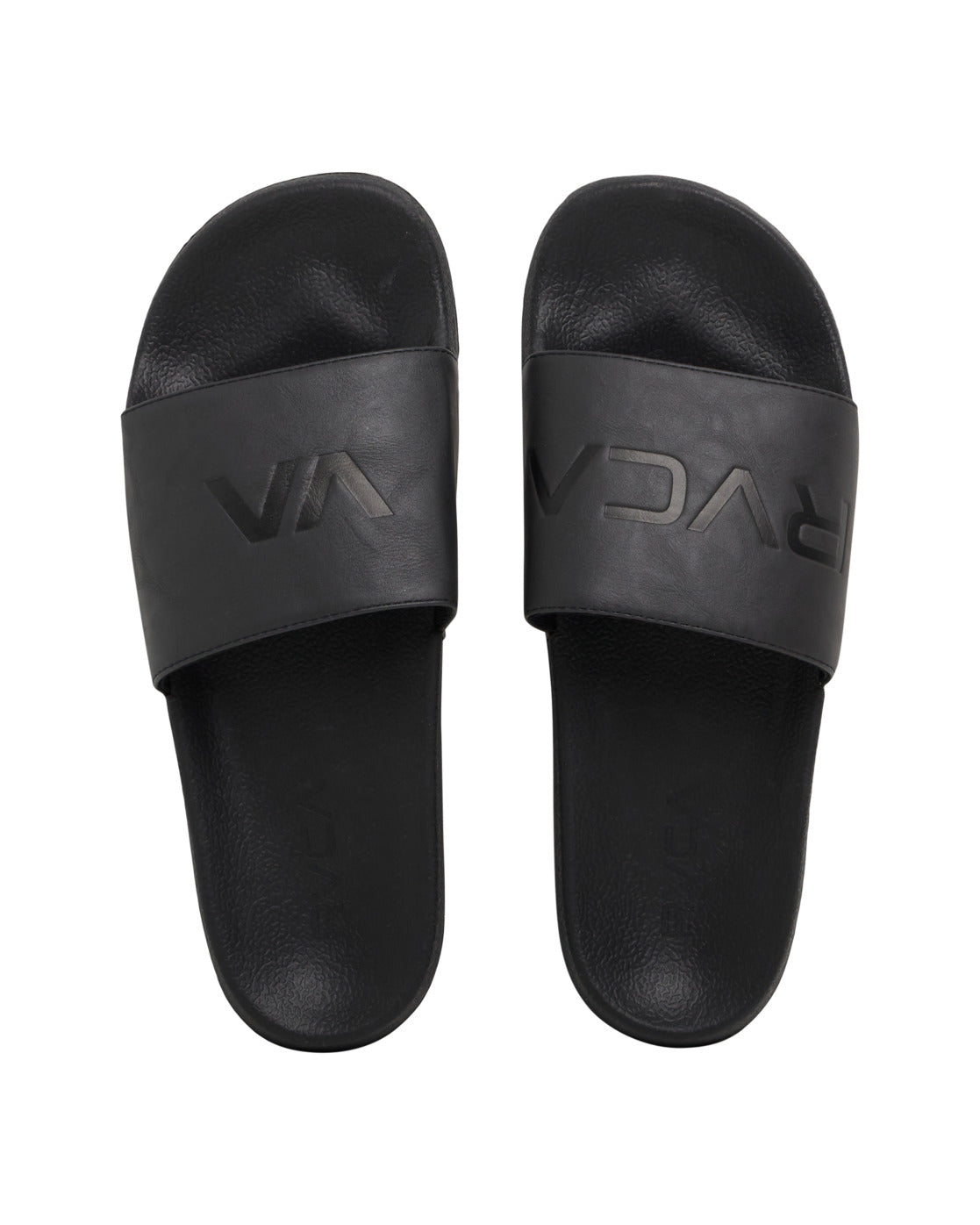 RVCA Sport Slide Mens Sandal BLK-Black 12