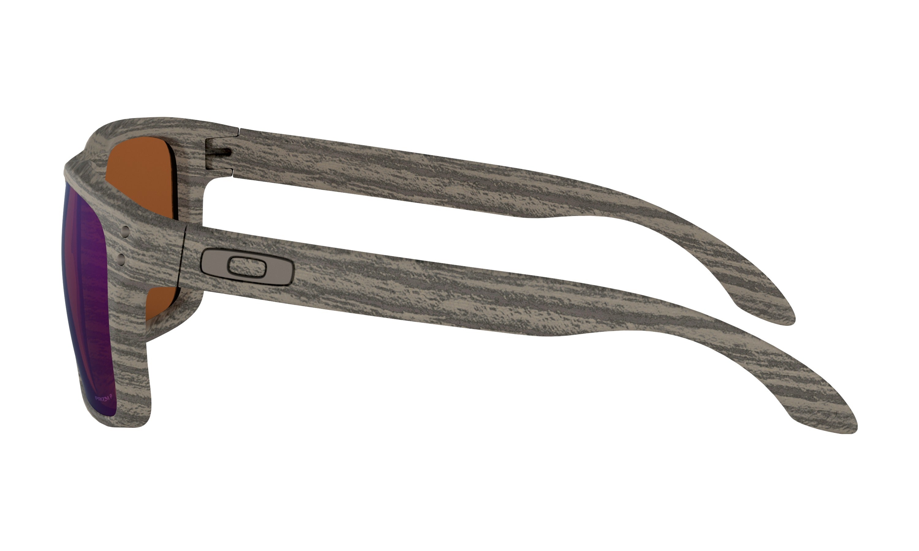 Oakley Holbrook Polarized Sunglasses Woodgrain PrizmShallowWater Square