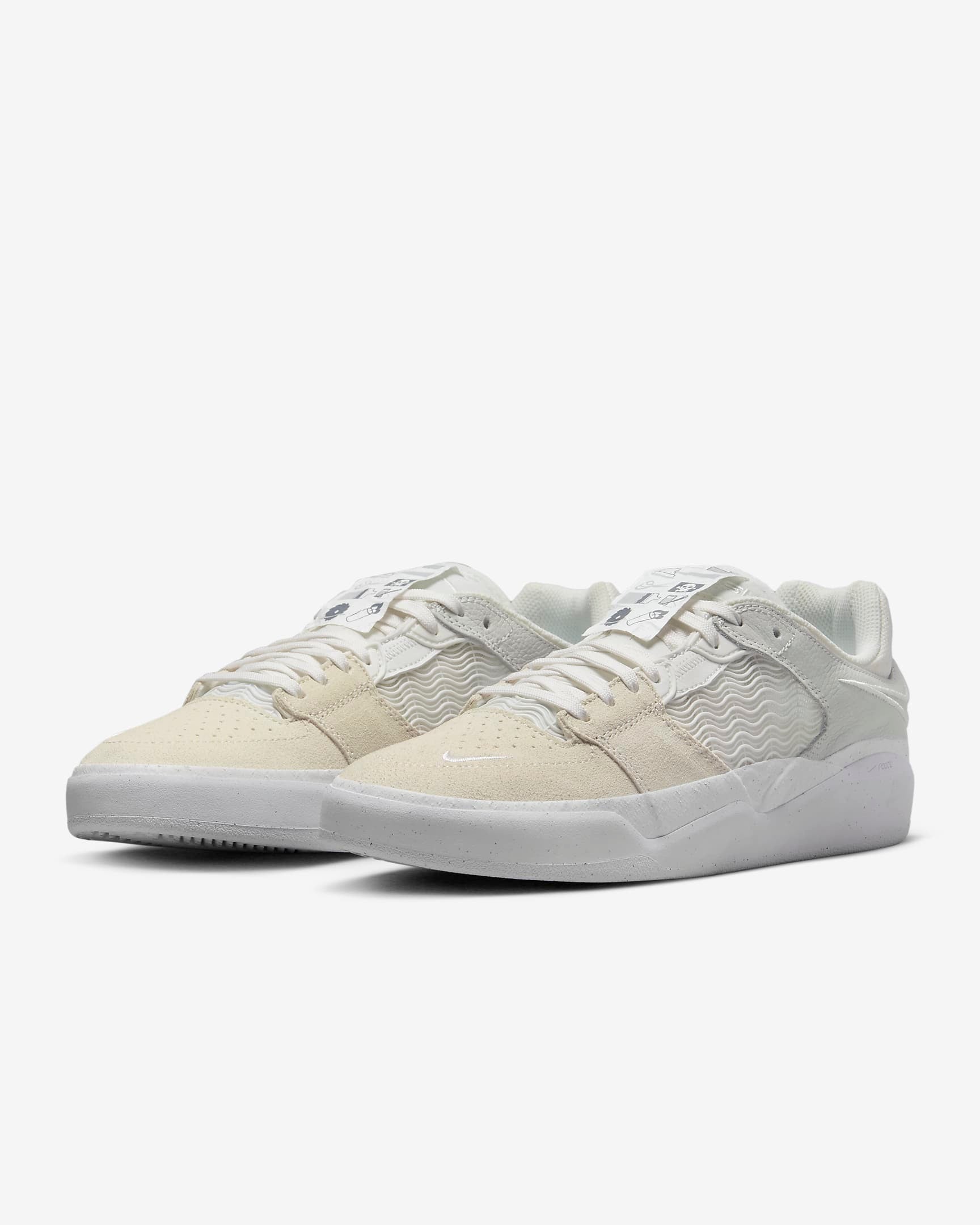 Nike SB Ishod Shoe 111-SummitWhite/SummitWhite 8