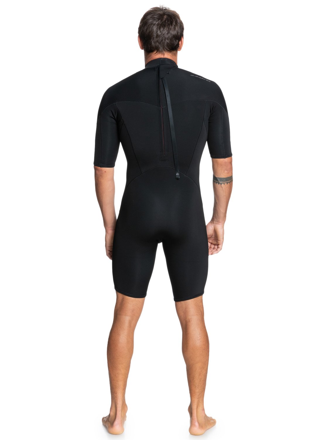 Quiksilver Everyday Sessions 2/2mm SS Back Zip Springsuit KVD0-Jet Black XL