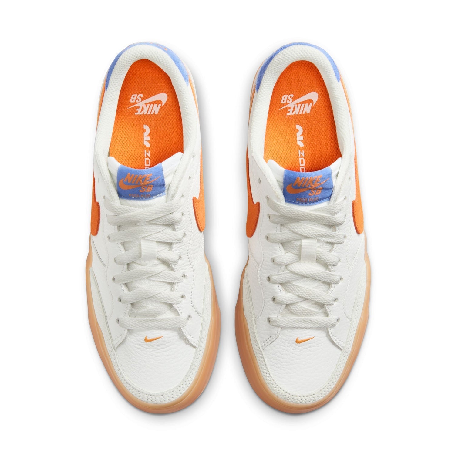 NIKE SB Zoom Pogo Plus PR 100 White/Mandarin 6.5