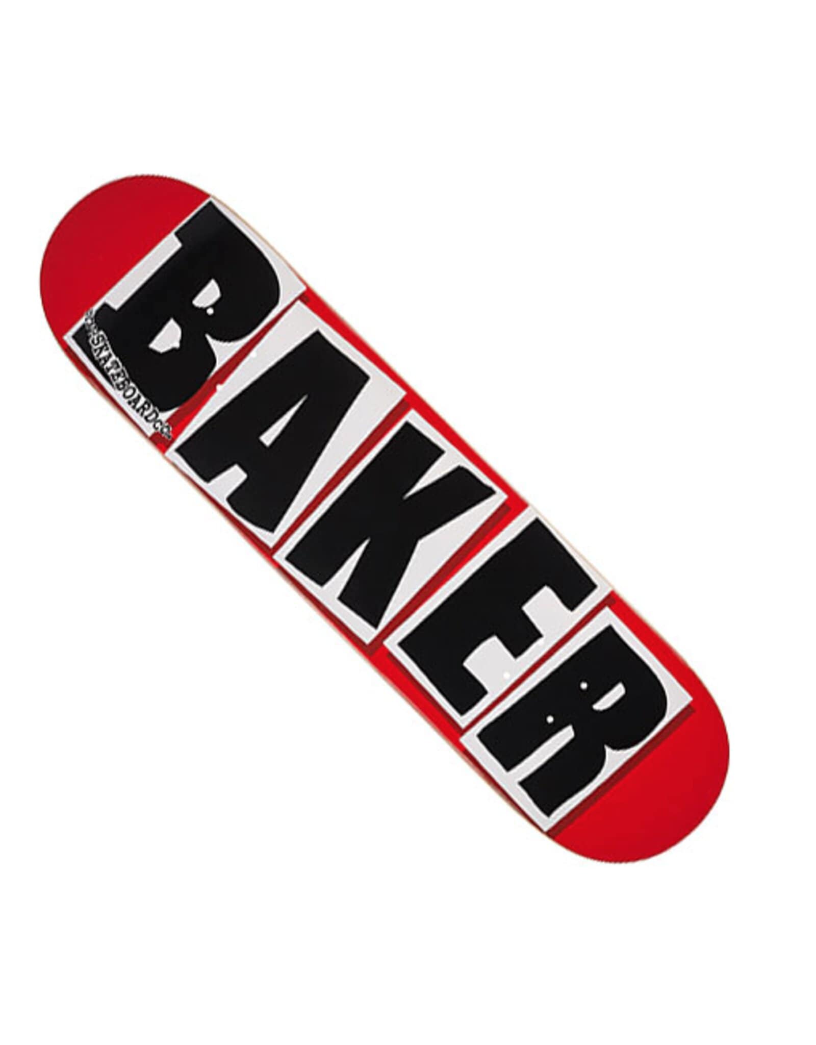 Baker Brand Logo Deck RED/BLK 7.88